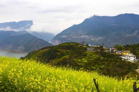 夔门四季