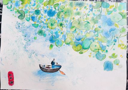 让水湖的风光