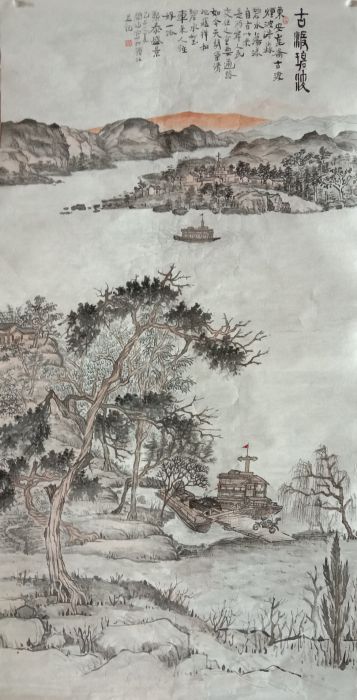 古渡碧波